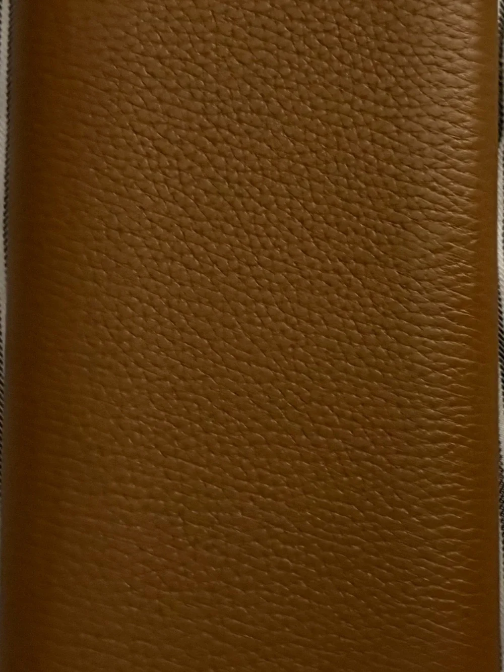 Tory Burch Chestnut Brown Leather Crossbody with Gold Logo